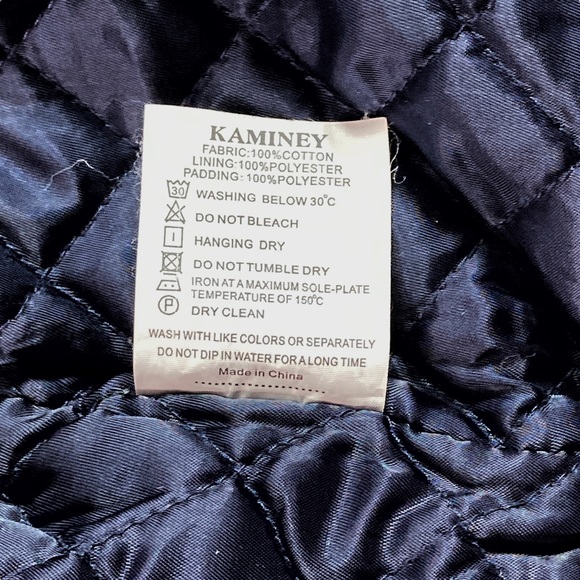 Kaminey Size 7 Tartan Plaid Bomber Jacket Quilted Lined Green Embroidered 120/60 - Picture 13 of 13